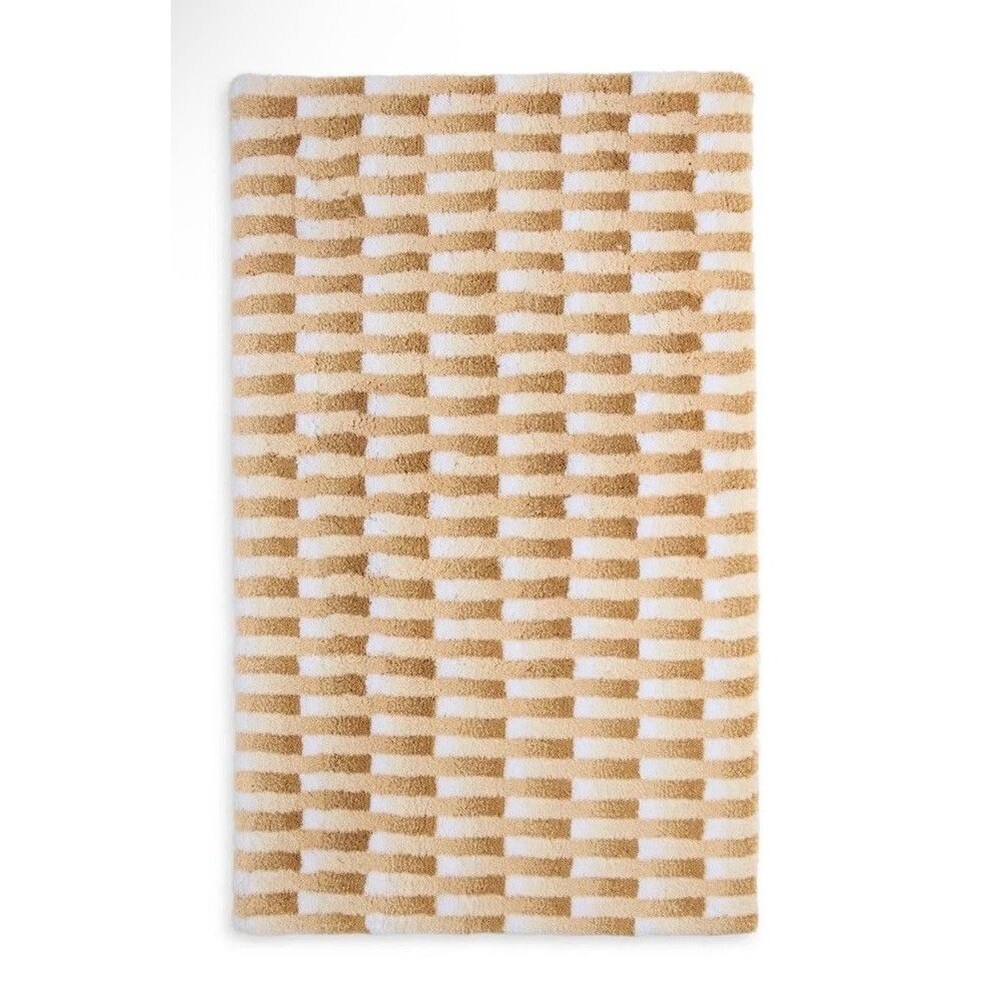 Abyss & Habidecor Montpellier Egyptian Giza Cotton Bath Rug 23" x 39" Sand